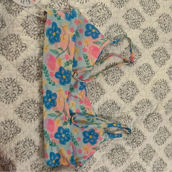 Girls GB X Ana Swim Top Floral Size L - Picture 3 of 4